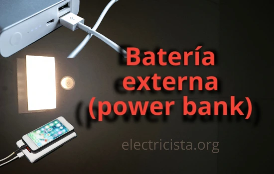 batería externa (power bank) para el movil